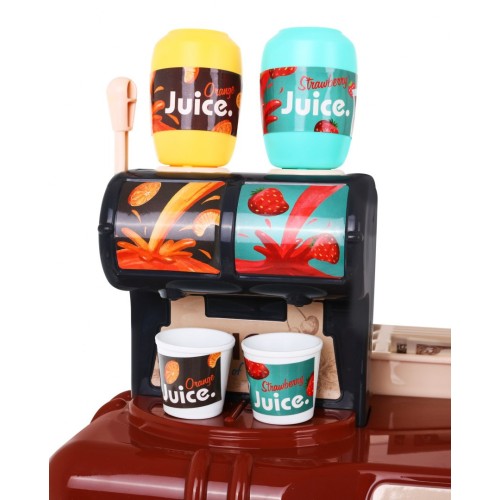 Veľký Supermarket pre deti 3+ Interaktívna sada 65 ks. + Pokladňa + Skener + Vozík + Príslušenstvo