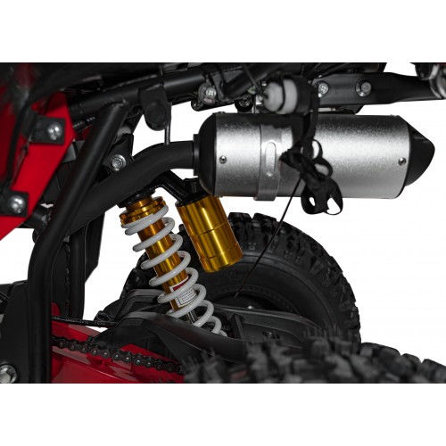 copy of Quad Highper na batériu Žltý 35km/h + Bezkefkový motor 1000W + Nafukovacie kolesá + Regulácia sedadla