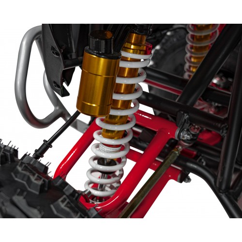 copy of Quad Highper na batériu Žltý 35km/h + Bezkefkový motor 1000W + Nafukovacie kolesá + Regulácia sedadla
