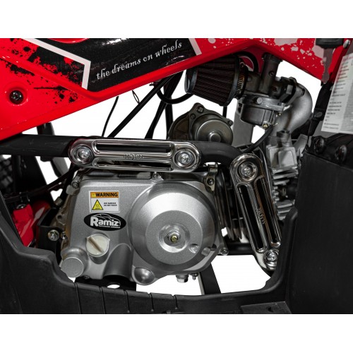 copy of Quad Highper na batériu Žltý 35km/h + Bezkefkový motor 1000W + Nafukovacie kolesá + Regulácia sedadla