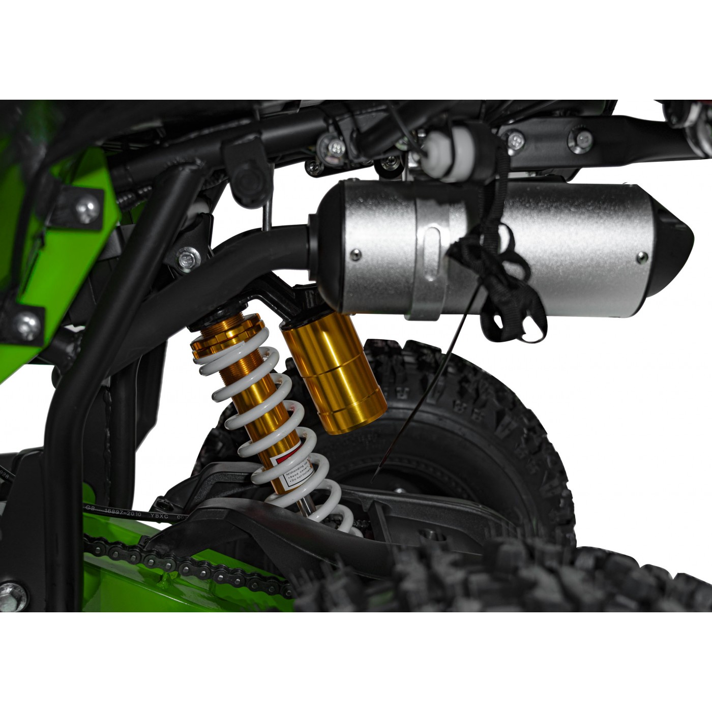 copy of Quad Highper na batériu Žltý 35km/h + Bezkefkový motor 1000W + Nafukovacie kolesá + Regulácia sedadla