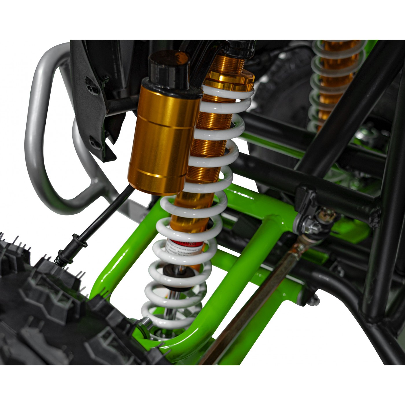 copy of Quad Highper na batériu Žltý 35km/h + Bezkefkový motor 1000W + Nafukovacie kolesá + Regulácia sedadla