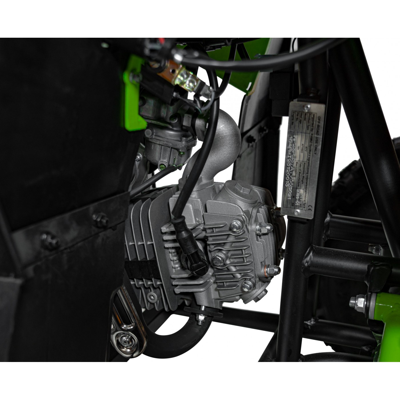copy of Quad Highper na batériu Žltý 35km/h + Bezkefkový motor 1000W + Nafukovacie kolesá + Regulácia sedadla