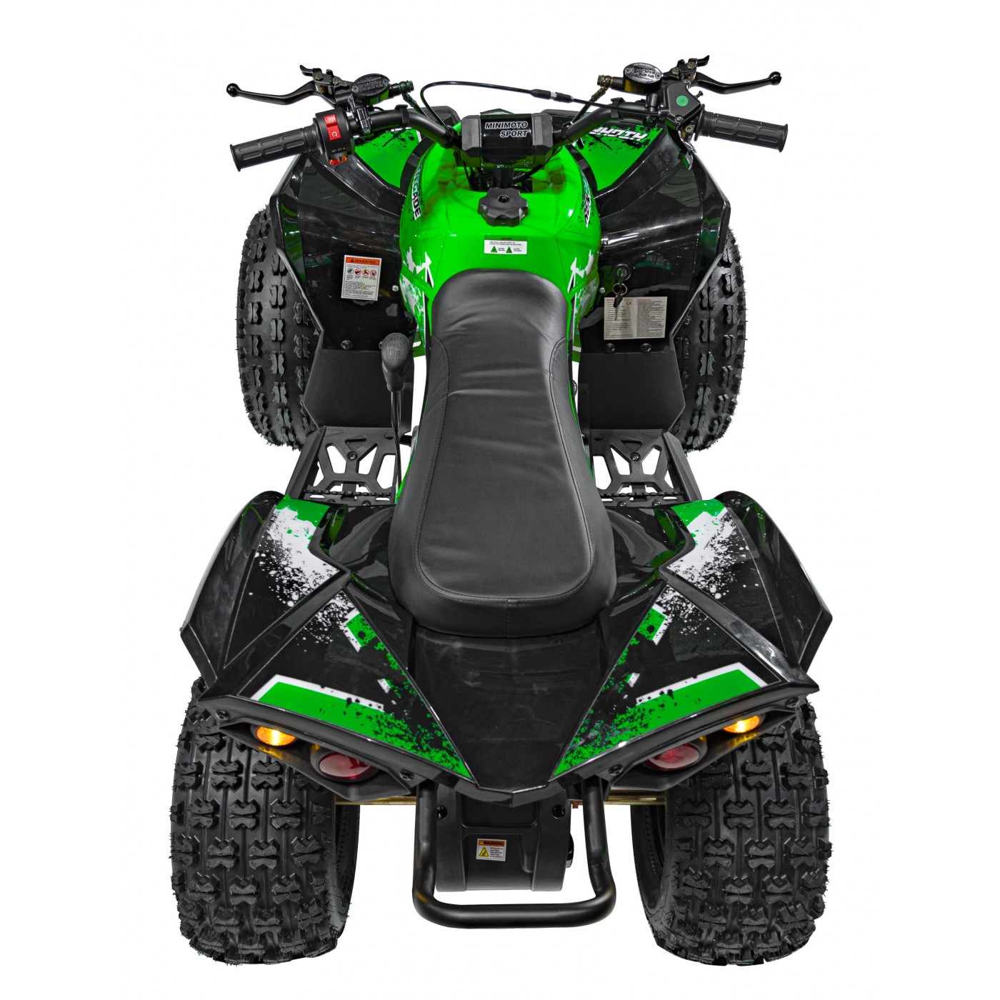 copy of Quad Highper na batériu Žltý 35km/h + Bezkefkový motor 1000W + Nafukovacie kolesá + Regulácia sedadla