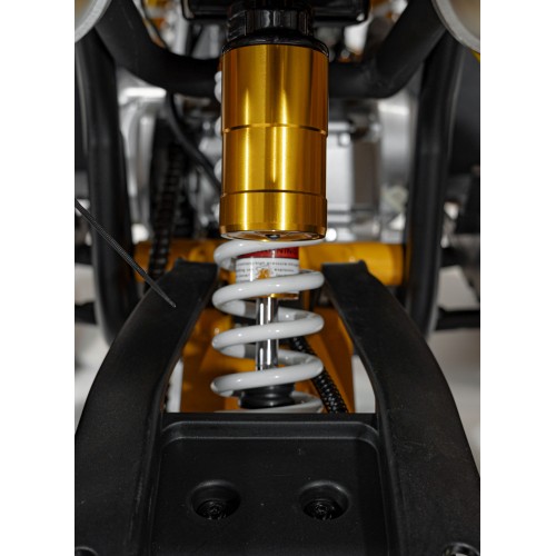 copy of Quad Highper na batériu Žltý 35km/h + Bezkefkový motor 1000W + Nafukovacie kolesá + Regulácia sedadla