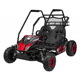 copy of Quad Highper na batériu Žltý 35km/h + Bezkefkový motor 1000W + Nafukovacie kolesá + Regulácia sedadla