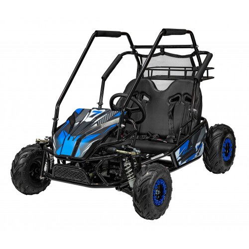 copy of Quad Highper na batériu Žltý 35km/h + Bezkefkový motor 1000W + Nafukovacie kolesá + Regulácia sedadla