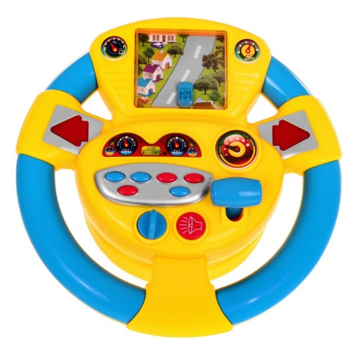 Veľký SIMULÁTOR VOLANT - volant autíčko zvuky 6508