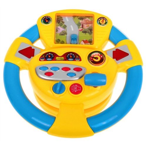 Veľký SIMULÁTOR VOLANT - volant autíčko zvuky 6508