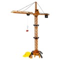 Diaľkovo ovládaný Žeriav pre deti 3+ Stavebná sada Helma + Príslušenstvo + Interaktívne funkcie