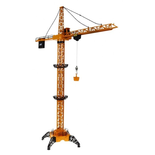 Diaľkovo ovládaný Žeriav pre deti 3+ Stavebná sada Helma + Príslušenstvo + Interaktívne funkcie