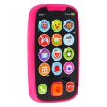 Interaktívny smartfón pre deti 12m+ ružový Zvuky Svetlá 15 tlačidiel