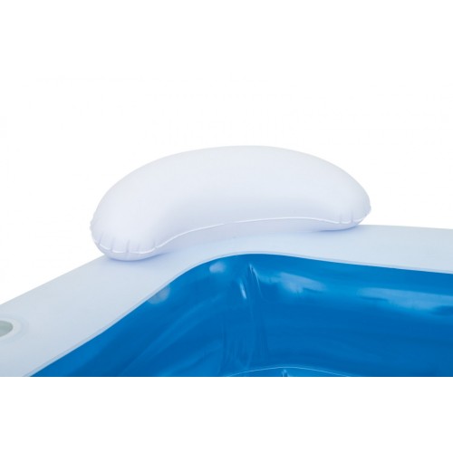 Nafukovací Bazén pre rodinu 213x206cm BESTWAY + 2 Sedadlá + 2 Vankúše + 2 Držiaky na nápoje
