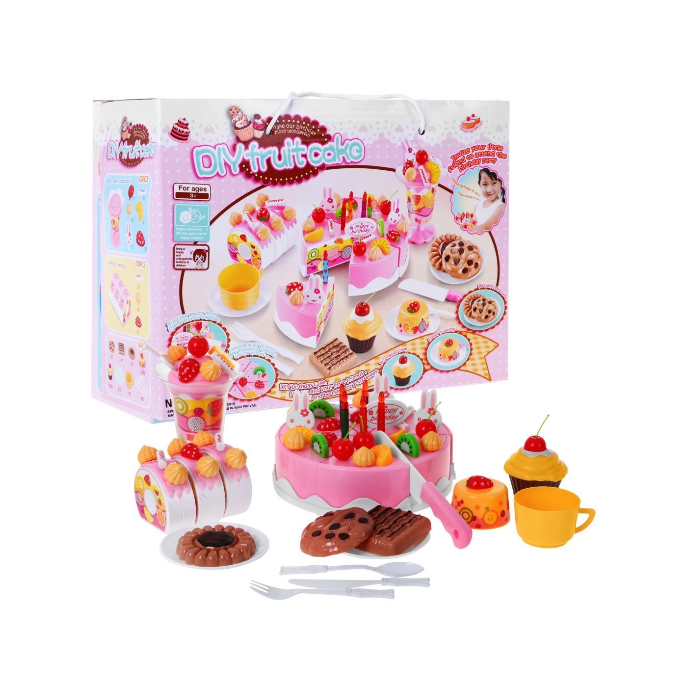 Fantastická Narodeninová oslava TORT 75 dielov