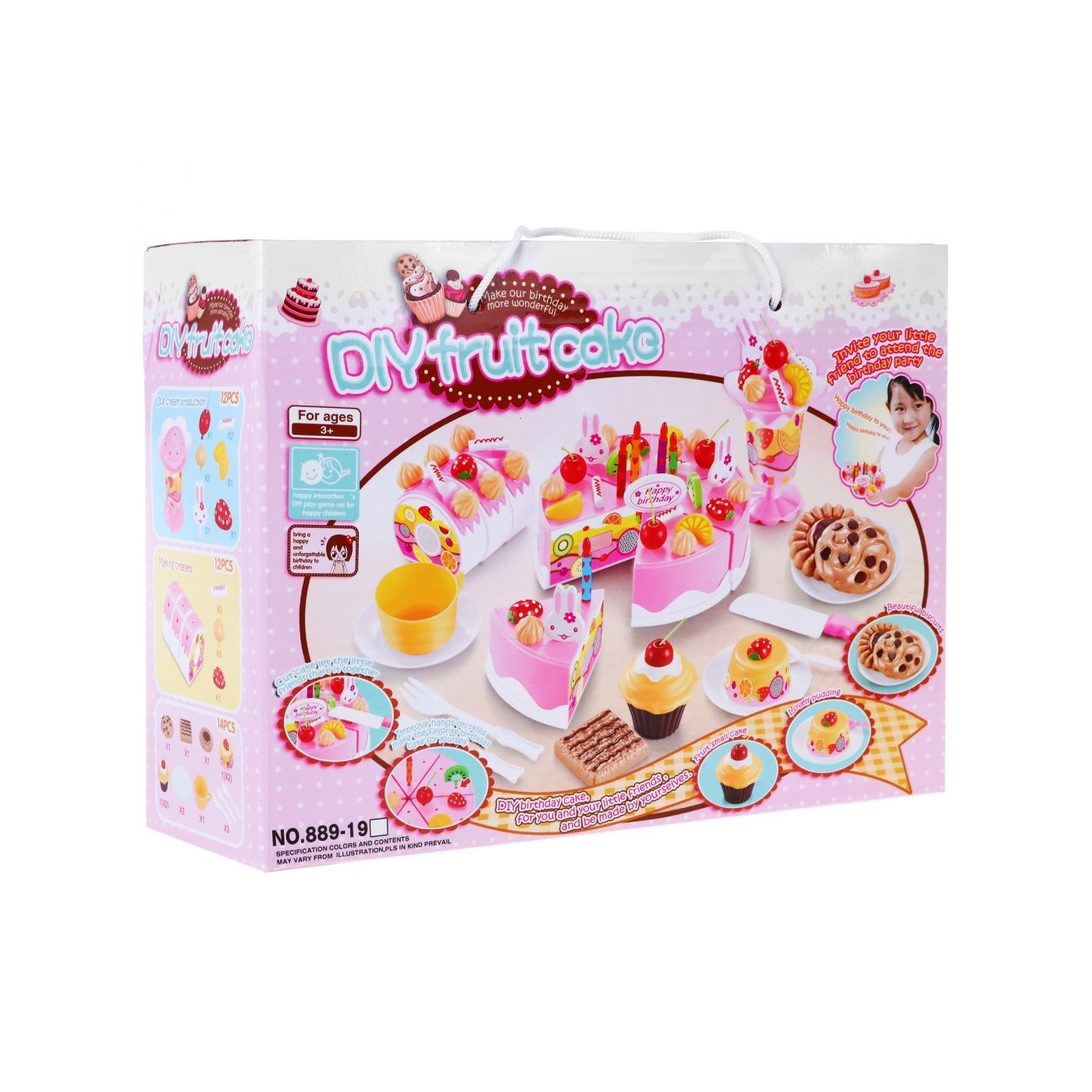 Fantastická Narodeninová oslava TORT 75 dielov