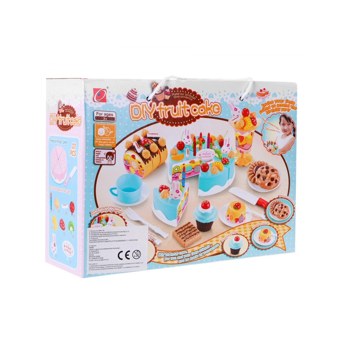 Fantastická Narodeninová oslava TORT 75 dielov