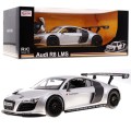 Autíčko R C Audi R8 Strieborné 1 14 RASTAR