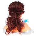 Bábika brunetka na úpravu vlasov pre deti 3+ Sada na česanie + Ozdoby príslušenstvo