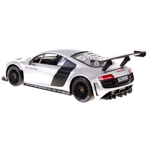 Autíčko R C Audi R8 Strieborné 1 14 RASTAR
