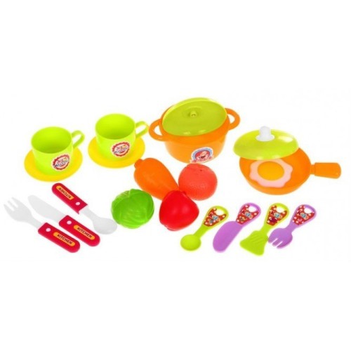 Prenosná kuchyňa Food Truck pre deti 3+ Kufor na kolieskach + Príslušenstvo