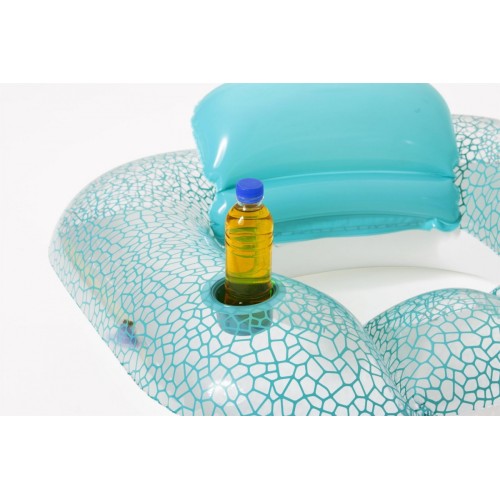 Nafukovací Fotel s vankúšom Plavacie koleso BESTWAY + Opravná sada