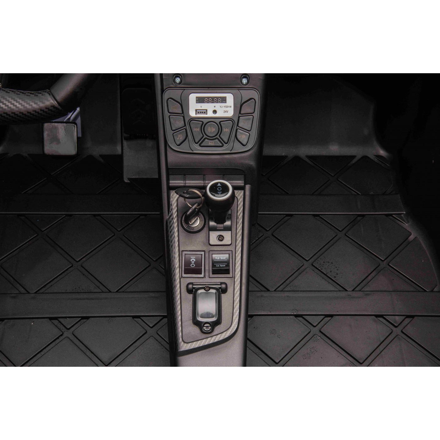 Vozidlo Audi Spyder R8 LIFT STRONG Čierna