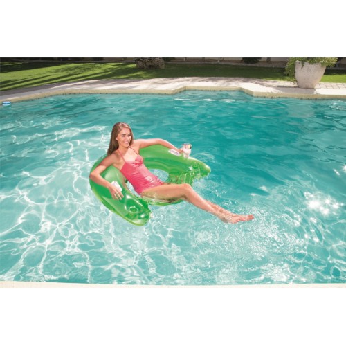 Fotel S Operadlom Lazy Lounge Zelený BESTWAY