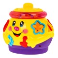 Tancujúci hrniec s vekom 2v1 pre deti 18m+ Tvarový triedič + Interaktívne funkcie