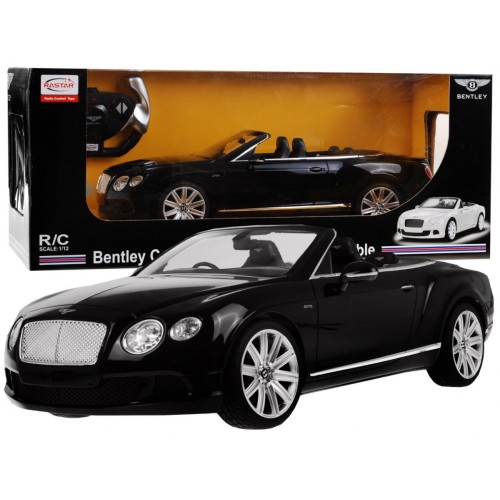 Autíčko R C Bentley Continental GT Čierne 1 12 RASTAR