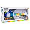 Farebná Elektrická gitara pre deti 3+ Hudobný nástroj + Zvuky Svetlá