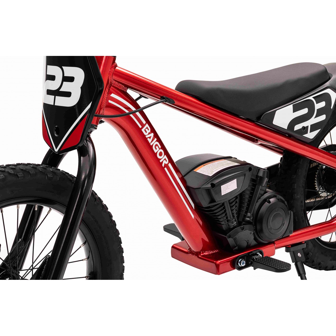 Motocykel BAIGOR 23 PRO Red