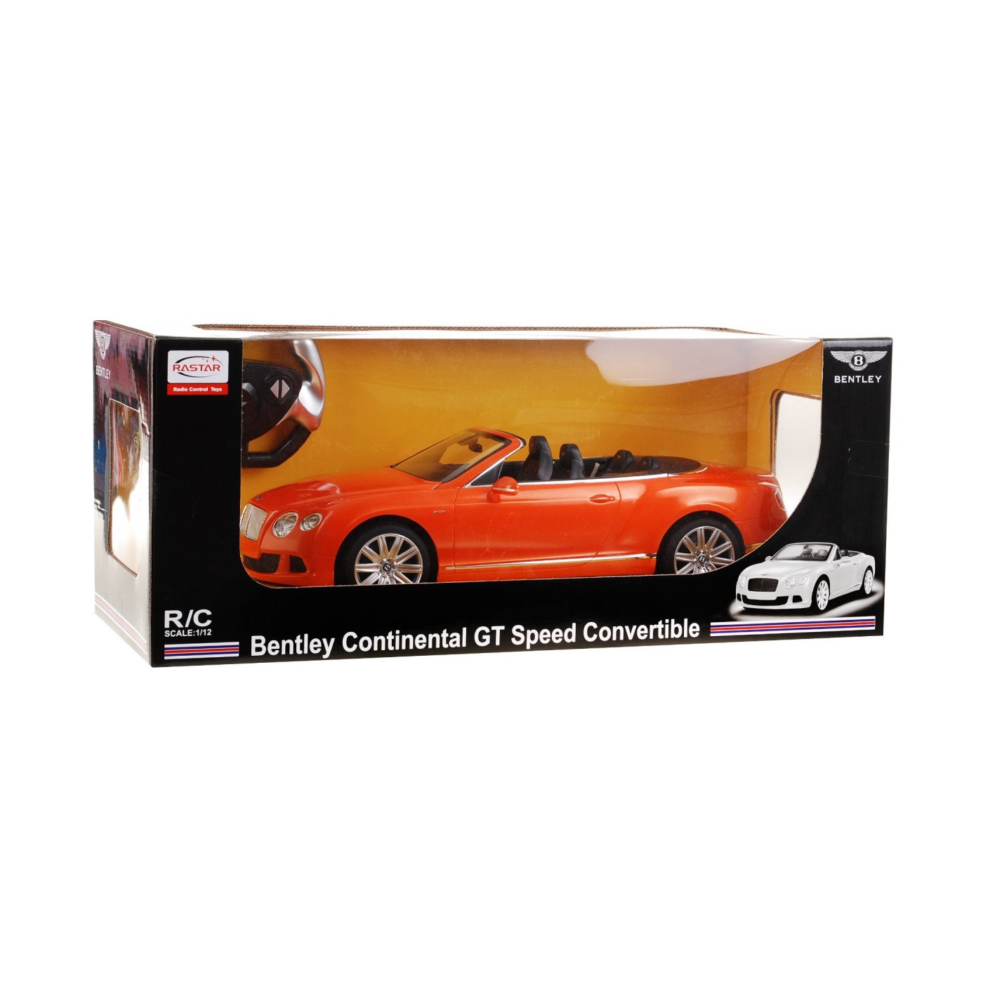 Autíčko R C Bentley Continental GT Pomara 1 12 RASTAR