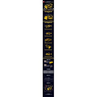 Sada buldozérových blokov 1508 kusov.