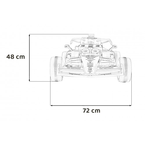 copy of Traktor Blazin BW na akumulator Żółty + Pilot + Wolny Start + Dźwięki Światła