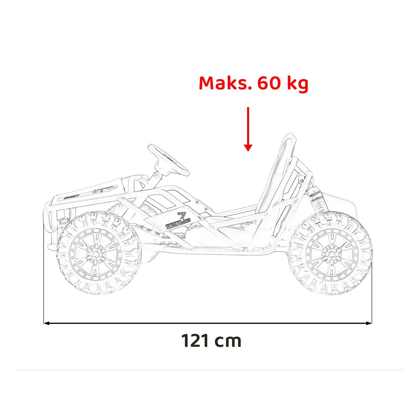 copy of Traktor Blazin BW na akumulator Żółty + Pilot + Wolny Start + Dźwięki Światła