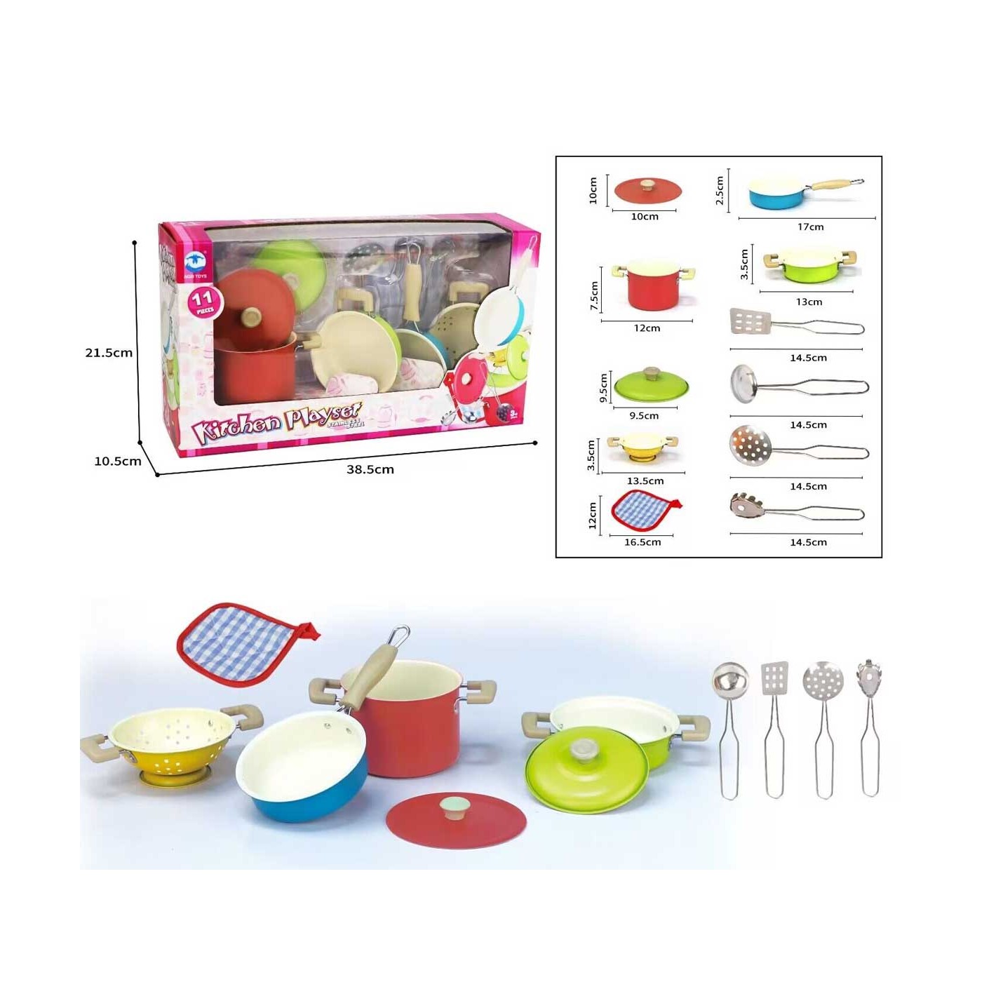 Sada farebných kvetináčov + príslušenstvo