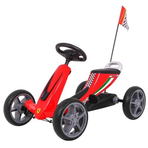 Motokára Ferrari Červený