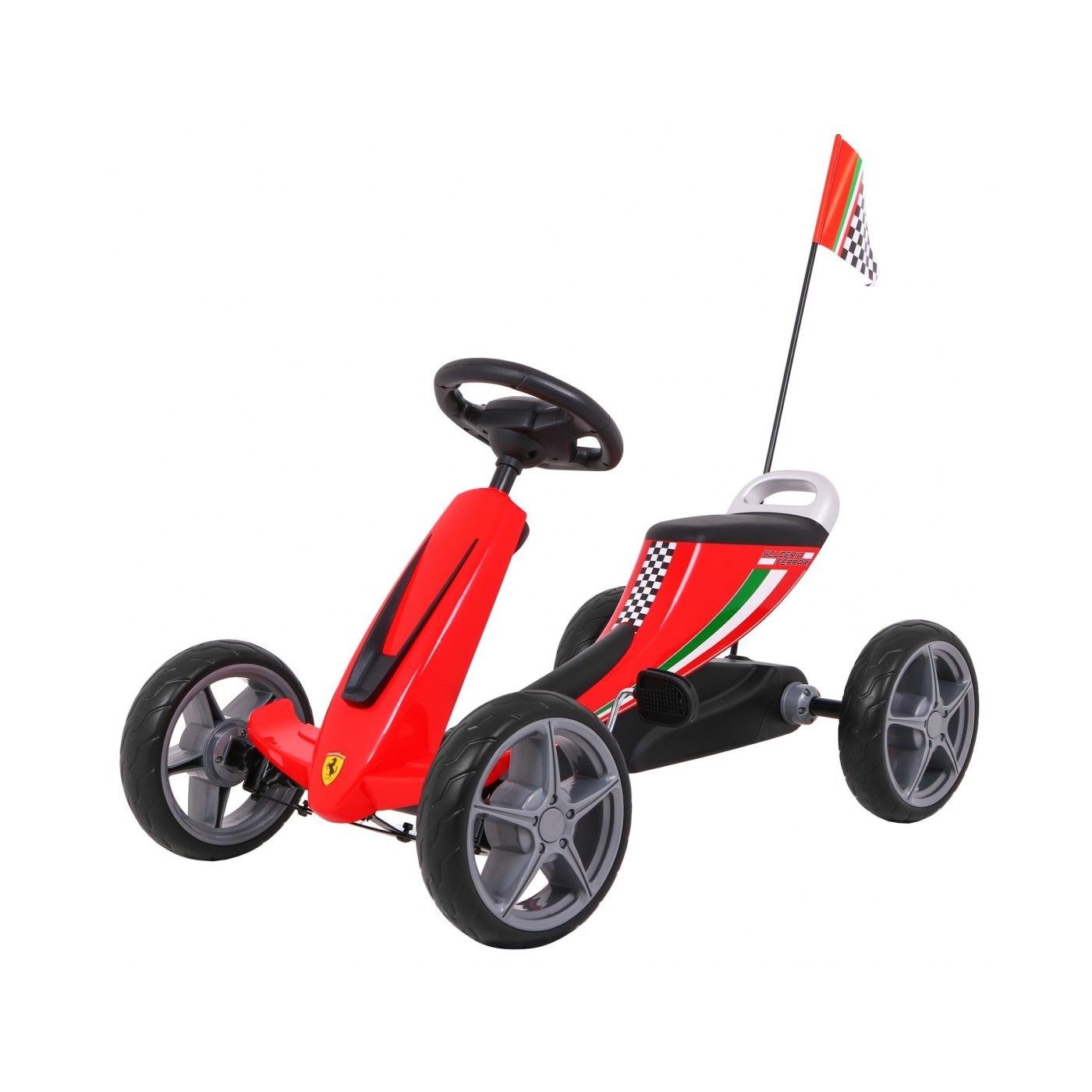 Motokára Ferrari Červený