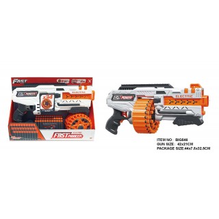 MEGA Súprava biela puška + šípky