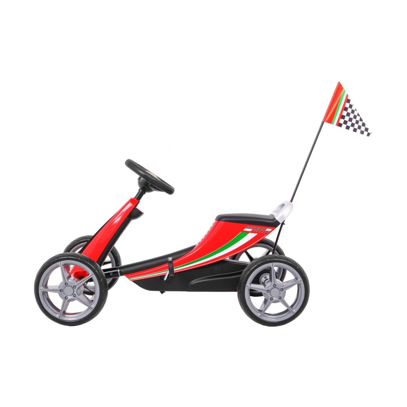 Motokára Ferrari Červený