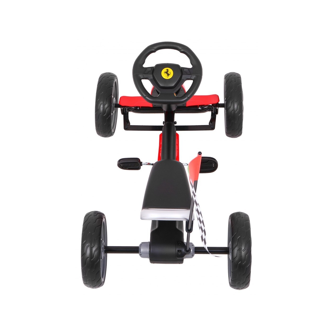 Motokára Ferrari Červený