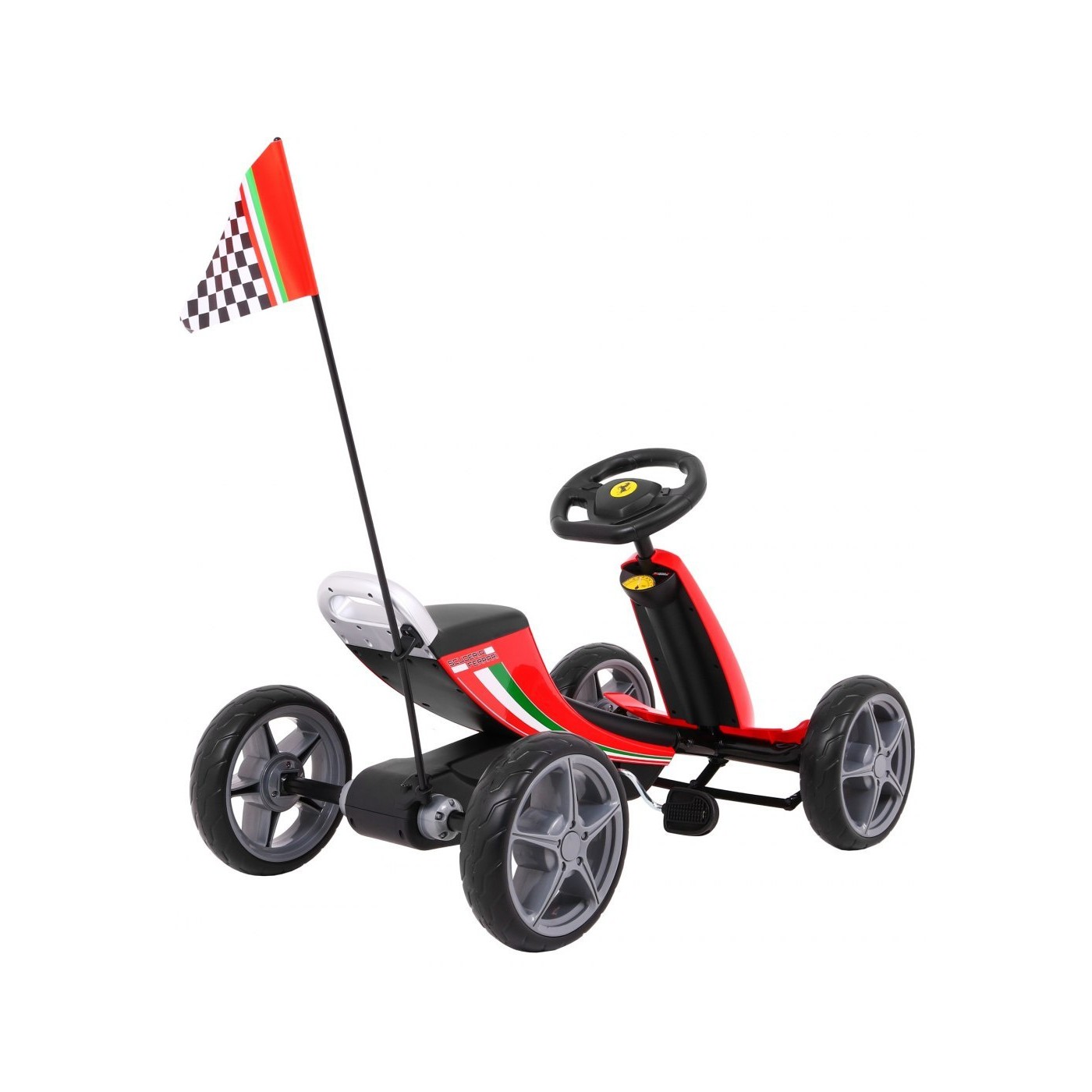 Motokára Ferrari Červený