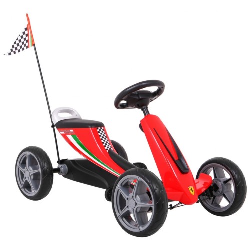 Motokára Ferrari Červený