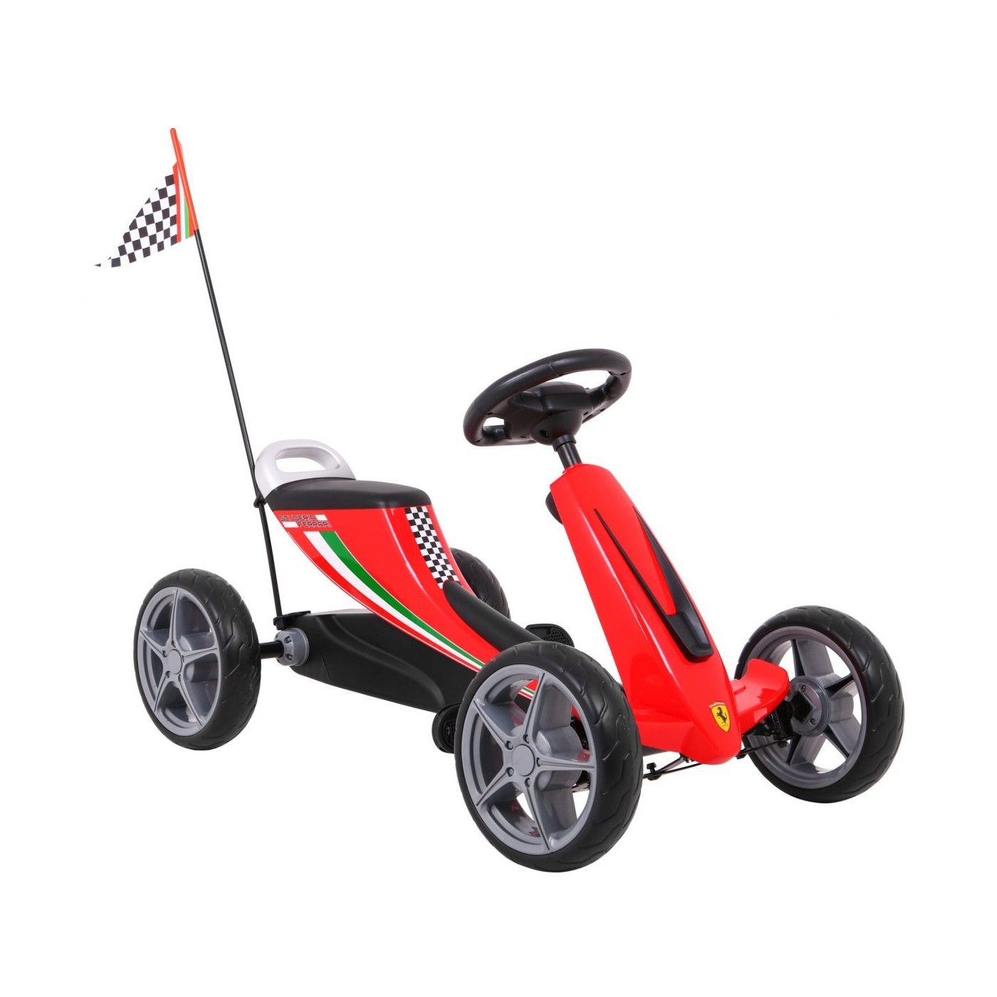 Motokára Ferrari Červený