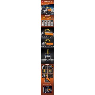 Sada blokov pre nákladné autá s HDS 2970 dielmi.