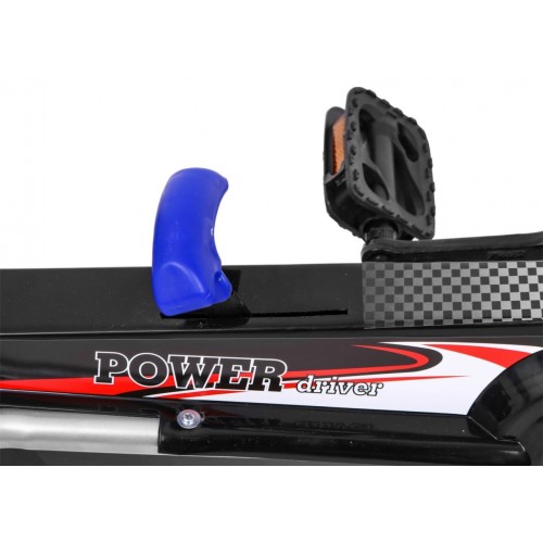 Motokára Full Ahead AIR na pedále pre deti 3+ Modra + Regulácia sedadla + Nafukovacie kolesá + Ručná brzda