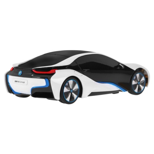 BMW i8 biele RASTAR model 1:24 Diaľkovo ovládané auto + ovládač 2,4 GHz