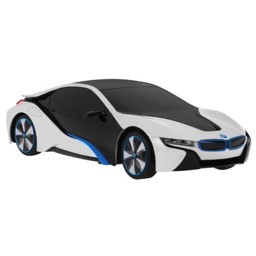 BMW i8 biele RASTAR model 1:24 Diaľkovo ovládané auto + ovládač 2,4 GHz