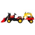 Motokára Traktor Bager s Prívesom + Príslušenstvo
