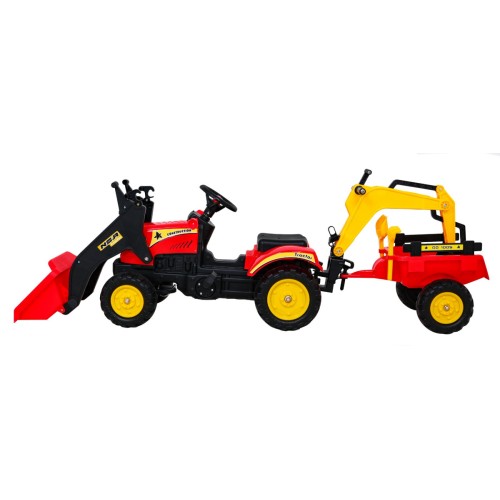 Motokára Traktor Bager s Prívesom + Príslušenstvo